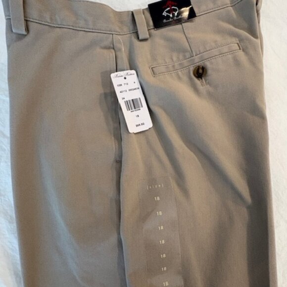 NWT Boys' Brooks Brothers Chino Pants - Picture 2 of 6